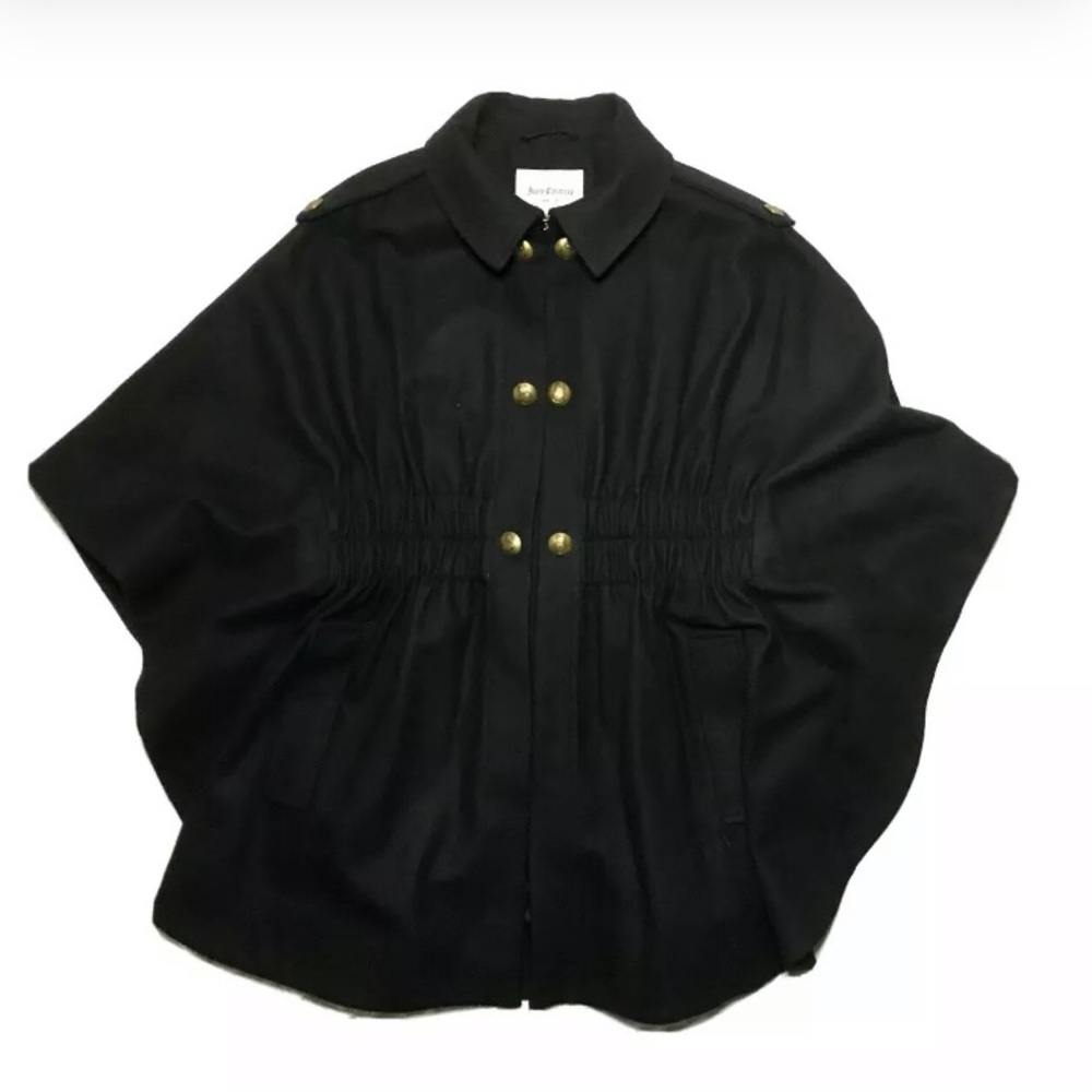 Juicy Couture Black Wool Shawl Jacket Women’s M